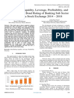 The Effect of Liquidity, Leverage, Profitability, and Firm Size On The Bond Rating of Banking Sub Sector in Indonesia Stock Exchange 2014 - 2018