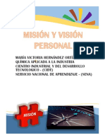 Misión-Visión María Victoria