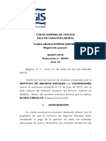 Sent-Sl-65572016 (48254) - 16 Prueba Docuemntal Así Se Configura El Error de Derecho Por No Decretar Pruebas de Oficio PDF