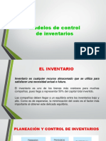 Modelos inventario control