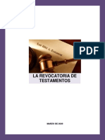 La Revocatoria de Testamentos PDF