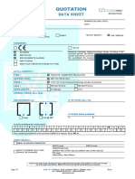 Quotation: Data Sheet