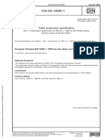 DIN EN 13698-1: Pallet Production Specification