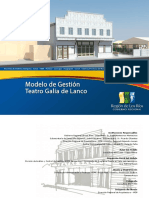 Modelo de Gestión Teatro Galia de Lanco Gobierno Regional de Los Ríos