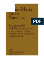 Silva Sanchez, Jesus Maria - La Expansion Del Derecho Penal