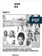 Prisonniers Politiques en Haiti