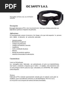 Ficha Tecnica Monogafa PDF