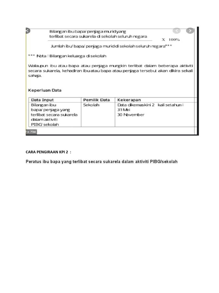 Cara Pengiraan Kpi 2 Pdf