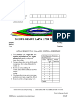 Modul Genius Sains Upsr 2016 K2