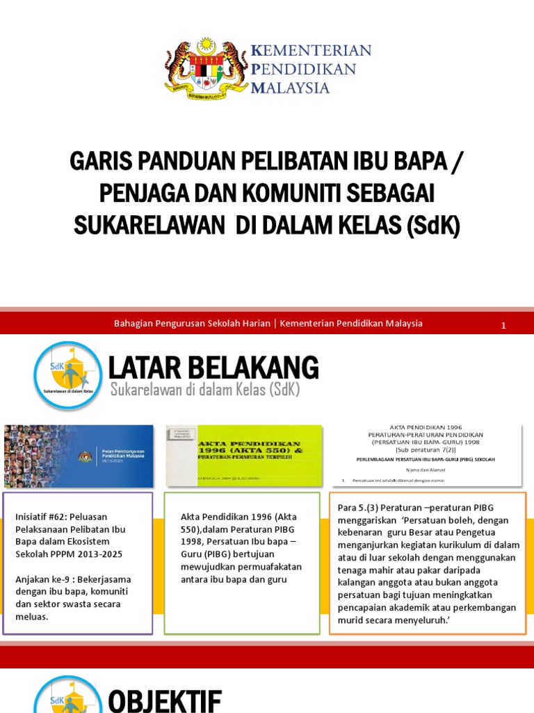 Sukarelawan Dalam Kelas Sdk Pdf