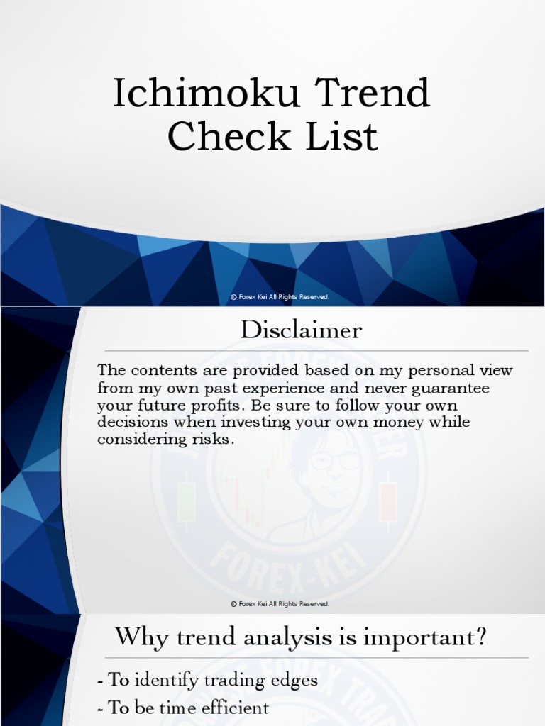 Ichimoku Trend Checklist | PDF | Foreign Exchange Market | Business