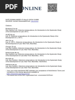 Guy Carleton Lee - Historical Jurisprudence - An Introduction To The Systematic Study of The Development of Law