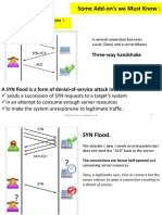 Most Common DOS Attack: TCP SYN Flood