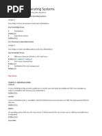Chapter 2 - Operating Systems