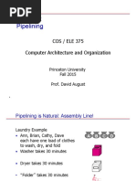 Topic 10: Pipelining: Cos / Ele 375 Computer Architecture and Organization