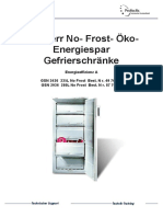Liebherr No- Frost- Öko