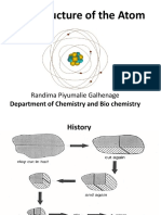 The Structure of The Atom: Randima Piyumalie Galhenage