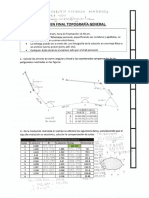 Examen FinaしTopograf弧G帥Eraし.: .Enviarsoluci6NaiwhatsapppersonaしEspecificandosusnombresyape冊Dos,Su