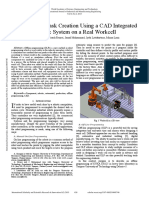 User Friendly Task Creation Using A CAD Integrated Robotic System On A Real Workcell PDF