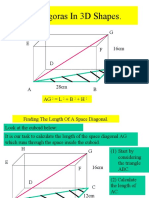 Pythagoras in 3D Shapes