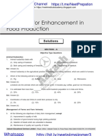 NEET Strategies For Enhancement in Food Prodiction