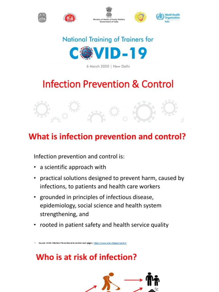 Infection Prvention and Control | PDF | Hygiene | Hand Washing