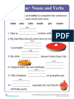 Beginning Grammar Nouns Verbs PDF