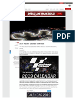 2019 motogp calendar