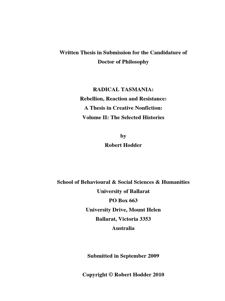 Radical Tasmania Volume 2 The Selected Histories Unrest Agriculture