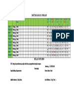 jadwal isolasi