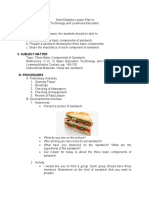 Semi Detailed LP THREE BASIC COMPONENT OF SANDWICH