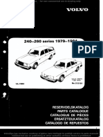 Volvo 240 260 1979 1984 Parts Catalog PDF