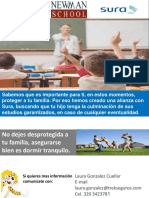 Comunicado Seguros Sura Poliza de Vida para Pago de Estudios 2020-2021 PDF