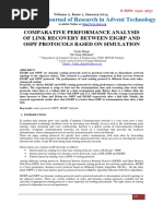 Dangi, V., Shrimali, T.; (2014) Comparative Performance Analysis of Link Recovery Between EIGRP and OSPF Protocols Based on Simulation