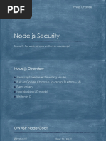 Node - Js Security