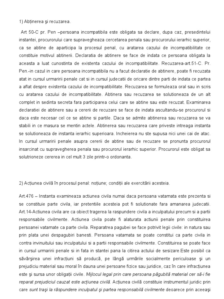 Procedura Penala | PDF