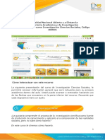 Presentación Del Curso Investigación en Ciencias Sociales