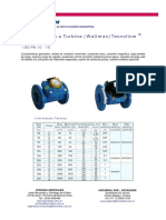 Caudalímetro A Turbina Tecnoflow