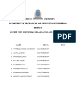 Kyambogo University Department of Mechanical and Production Engineering Bemme 3 Course Unit: Industrial Organisation and Management