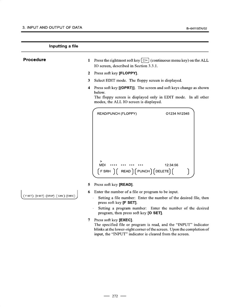 Fanuc Oi Data Input Output PDF | PDF | Rotating Machines | Propulsion