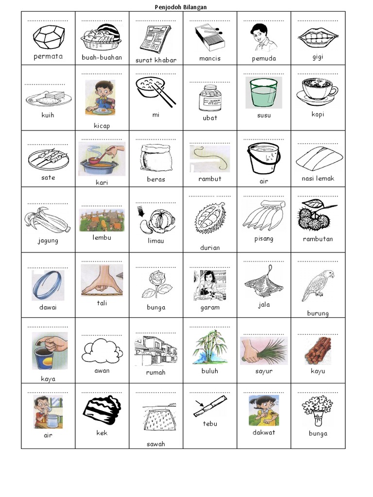 Penjodoh Bilangan Soalan Pdf