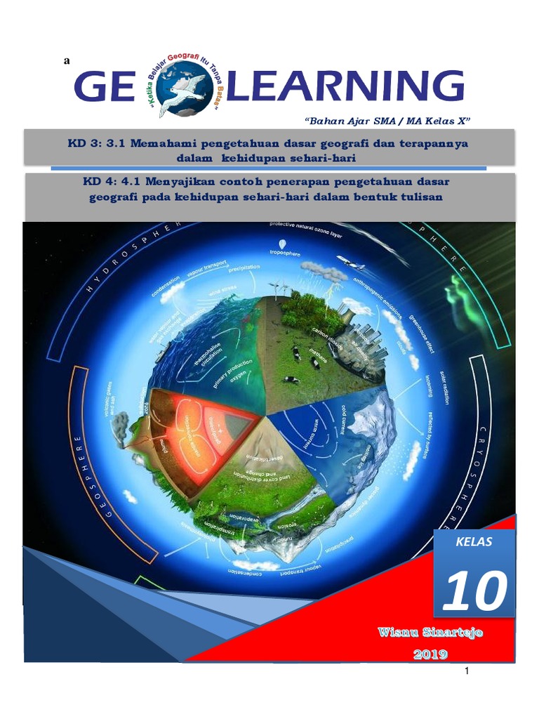 Ba X 3 1 Geo Learning Dasar Dasar Geografi Wisnu Sinartejo