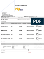 Electronic Ticket Receipt: Netcomp Keishampat Imphal 8974048979 Passenger Contact: 8812940523