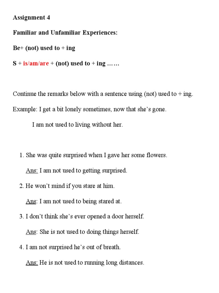English Grammar: Used to Structures | PDF | Language Arts & Discipline