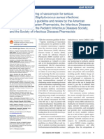 Therapeutic Guidelines Monitoring Vancomycin ASHP IDSA PIDS