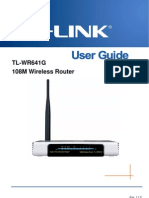 TL-WR641G User Guide