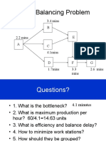Examples Line Balancing
