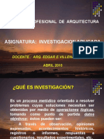 Investigacion Aplicada 2010