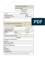 Tabla Analisis Ocupacional