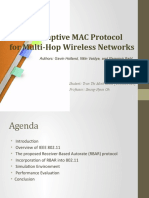 A Rate-Adaptive MAC Protocol For Multi-Hop Wireless Networks